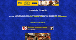 Desktop Screenshot of jwaynefan.com